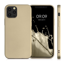 OEM METALLIC tok iPhone 16e - arany színű tok és táska