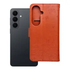 OEM MEZZO Flip tok Samsung S26 barna tok és táska