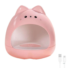 OEM Mini Cicás Led Műkörmös Lámpa Pink uv lámpa