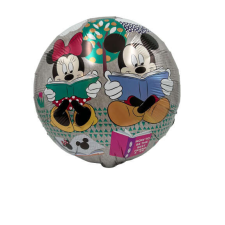 OEM Minnie és Mickey egér fólia lufi, 45 cm, több színű party kellék