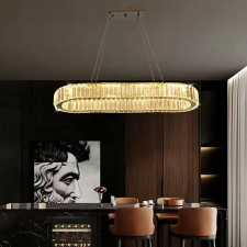 OEM Modern kristálycsillár, ovális, 60w világítás