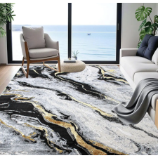 OEM Modern szőnyeg Cezar 1422 (L.Grey-Lgrey) 200x290cm Arany-Szürke lakástextília