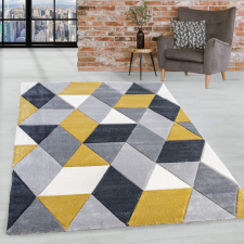 OEM Modern szőnyeg Charlotte 8797 (Yellow-Gray) 200x290cm Sárga-Szürke lakástextília