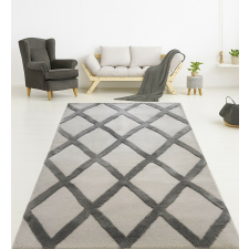 OEM Modern szőnyeg Cozy Lux 3202 (L.Grey) 160x230cm Szürke lakástextília