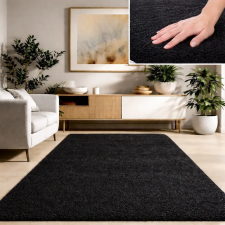 OEM Modern szőnyeg Industrial Lux (Black) 200x300cm Fekete lakástextília