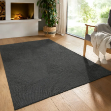 OEM Modern szőnyeg Rio 3D Fay (Antracit) 240x330cm Sötét Szürke lakástextília