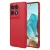 OEM Motorola Edge 70 Pro 5G szilikon tok, hátlaptok, telefon tok, velúr belsővel, matt, piros, Silicon