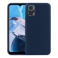 OEM Motorola Moto E22 / E22i szilikon tok, hátlaptok, telefon tok, matt, sötétkék tok és táska
