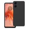 OEM Motorola Moto G24 Power Edition szilikon tok, hátlaptok, telefon tok, velúr belsővel, matt, fekete, Silicon