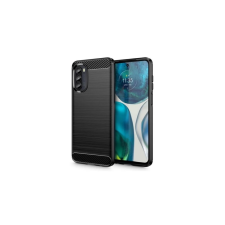 OEM Motorola Moto G82 GIGAPACK Szilikon telefonvédő ütésállóság, karbon minta, FEKETE tok és táska