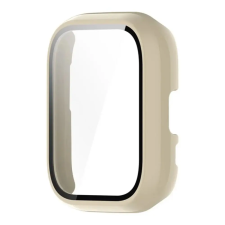 OEM Műanyag keret (BUMPER. ütésállóság + kijelzővédő üveg) BÉZS okosóra kellék