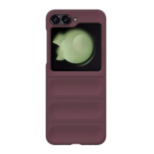OEM Műanyag telefonvédő (ütésállóság. kameravédő. 3D) BORDÓ tok és táska