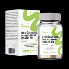 OEM Netamin útifű maghéj mikrobiom komplex kapszula 120 db vitamin és táplálékkiegészítő