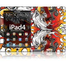 OEM Nexgen Skins 3D hatással iPad 2/3/4 (Iron Eagle 3D) készülékhez tablet kellék
