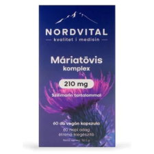 OEM NORDVITAL Nordvital máriatövis komplex 210mg kapszula 60 db vitamin és táplálékkiegészítő
