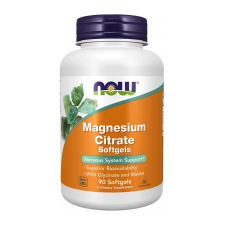 OEM NOW magnesium citrate 134mg lágykapszula 90db vitamin és táplálékkiegészítő