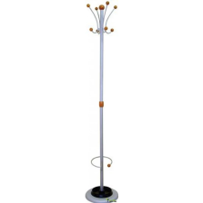 OEM Orion fém fogas ezüst színű 5 db fa gombbal 180 cm bútor