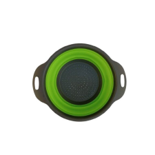 OEM Összecsukható szűrőszűrő gyümölcsök és zöldségek számára, 30 cm, piros + szürke konyhai eszköz