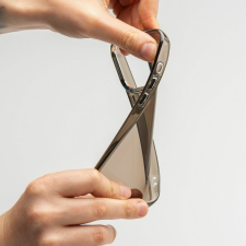 OEM PEARL tok Samsung Galaxy S24 FE - szürke átlátszó tok és táska