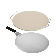 OEM Pizzasütő szett (pizzasütő kő+pizzalapát) konyhai eszköz
