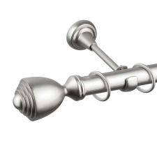 OEM Pluton 25/19 egyszerű galéria rúd, fém, ezüst - 400 cm karnis, függönyrúd