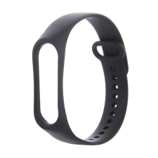 OEM Pótszíj (egyedi méret. szilikon) FEKETE okosóra kellék