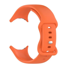 OEM Pótszíj (egyedi méret. szilikon) NARANCSSÁRGA okosóra kellék