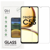 OEM Realme C53 üvegfólia, tempered glass, előlapi, edzett, 9H, 0.3mm