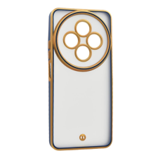 OEM Redmi 14C 4G GIGAPACK Szilikon telefonvédő ütésállóság. kameravédő. ARANY/SÖTÉTKÉK tok és táska