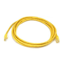 OEM RJ45 CAT5e UTP M/M adatkábel 5m sárga (XUTPSZ5SÁRGA) kábel és adapter