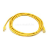 OEM RJ45 CAT5e UTP - RJ45 CAT5e UTP M/M adatkábel 0.5m sárga (XUTPSZ05SÁRGA)