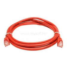 OEM RJ45 CAT5e UTP - RJ45 CAT5e UTP M/M adatkábel 1m piros (XUTPSZ1PIROS) kábel és adapter
