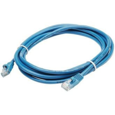 OEM RJ45 CAT6 UTP M/M adatkábel 10m LSOH kék (XUTPSZC6KAB10K) kábel és adapter