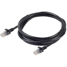 OEM RJ45 CAT6 UTP M/M adatkábel 1m LSOH fekete (XUTPSZC6KAB1F) (XUTPSZC6KAB1F) kábel és adapter