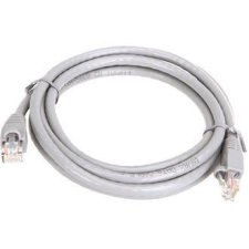 OEM RJ45 CAT6 UTP M/M adatkábel 5m szürke (XUTPC6PKAB5) kábel és adapter