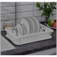  OEM Romtatay edényszárító, tálcával, 42x27x8.5 cm konyhai eszköz