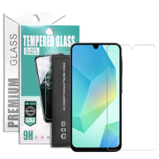 OEM Samsung Galaxy A07 üvegfólia, tempered glass, előlapi, edzett, 9H, 0.33mm, prémium mobiltelefon kellék