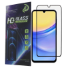 OEM Samsung Galaxy A16 4G / A16 5G üvegfólia, tempered glass, előlapi, 9D, edzett, hajlított, fekete kerettel