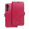 OEM Samsung Galaxy A16 oldalra nyíló könyv tok Teddy Bear magenta