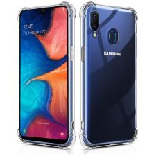 OEM Samsung Galaxy A20e szilikon tok, hátlaptok, telefon tok, erősített sarkokkal, átlátszó, Anti Shock, 1,5mm tok és táska