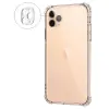 OEM Samsung Galaxy A21S erősített kameravédős szilikon tok átlátszó