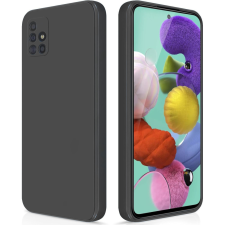 OEM Samsung Galaxy A51 szilikon tok, hátlaptok, telefon tok, matt, fekete tok és táska