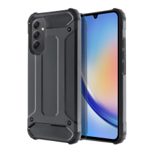 OEM Samsung Galaxy A54 ütésálló hátlap tok, fekete, SM-A346, Defender II tok és táska