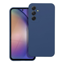 OEM Samsung Galaxy A55 5G szilikon tok, hátlaptok, telefon tok, matt, sötétkék tok és táska