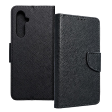 OEM Samsung Galaxy A56 5G könyvtok, fliptok, telefon tok, bankkártyatartós, mágneszáras, fekete, Fancy tok és táska