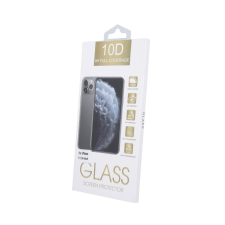 OEM Samsung Galaxy M31s üvegfólia, tempered glass, előlapi, 10D, edzett, hajlított, fekete kerettel mobiltelefon kellék