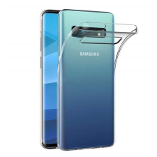 OEM Samsung Galaxy S10 szilikon tok, hátlaptok, telefon tok, vékony, átlátszó, 1mm tok és táska