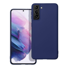 OEM Samsung Galaxy S21 FE 5G szilikon tok, hátlaptok, telefon tok, matt, kék tok és táska