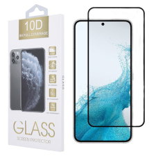 OEM Samsung Galaxy S24 Plus 5G (S24+ 5G) üvegfólia, tempered glass, előlapi, 10D, edzett, hajlított, fekete kerettel mobiltelefon kellék