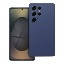OEM Samsung Galaxy S25 Ultra 5G szilikon tok, hátlaptok, telefon tok, matt, sötétkék tok és táska